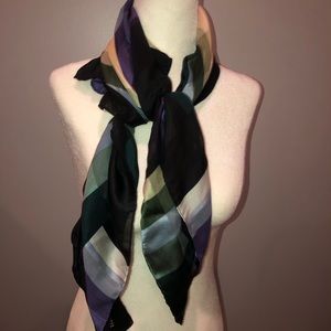 100 silk Decorative scarf never worn